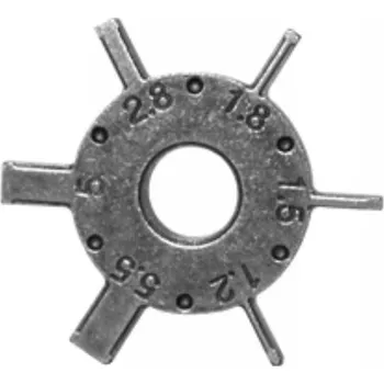 Kotouček s čepelemi 1.2-5.5 mm pro přípravek na drážky pístních kroužků JONNESWAY AI010009