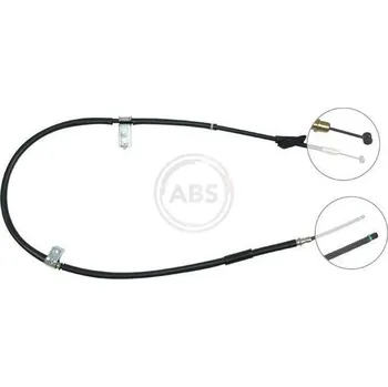 Lanko parkovací brzdy Tažné lanko, parkovací brzda A.B.S. K14057