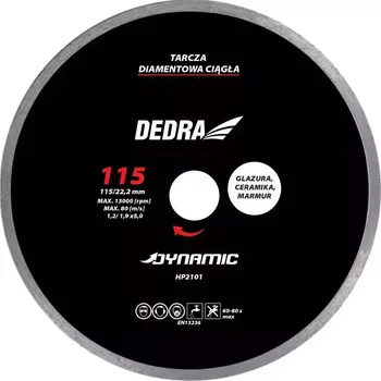 Řezný kotouč DEDRA (HP2101) kotouč diamantový 115 mm celoobvodový