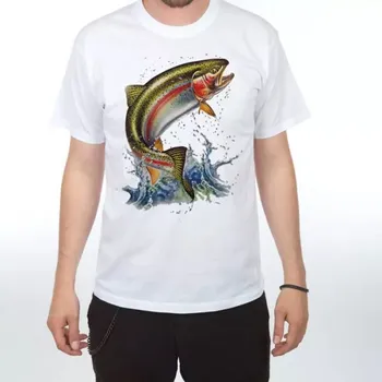 Žertovný předmět Tričko - Ryba s vážkou Velikost: XXL