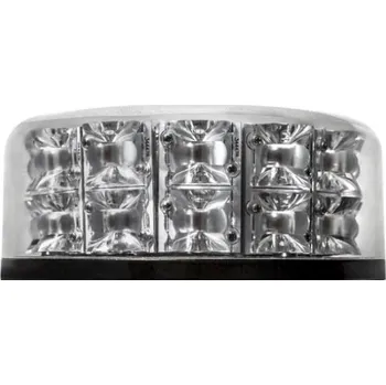 Maják LED maják 2P 24x LED 3W magnetický 12/24V, DUAL COLOR Barva: Oranžová-modrá