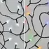 Vánoční světelný řetěz EMOS D4AJ01 řetez 100 LED studená bílá/multicolor