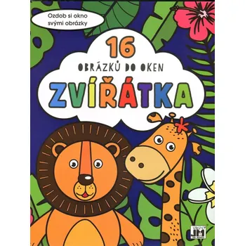 omalovánky Obrázky do oken - Zvířata