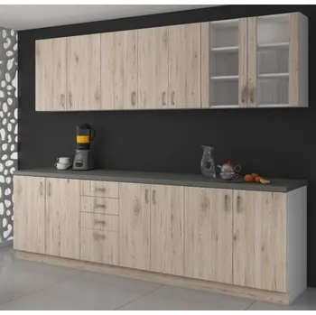 Stolarz-Lempert Kuchyňská linka Sara sonoma - Sestava 3