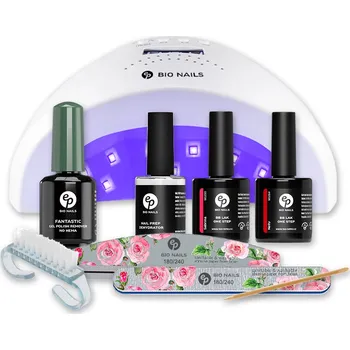 Lak na nehty BIO NAILS Startovací sada BB gel lak s šetrným Fantastic odstraňovačem