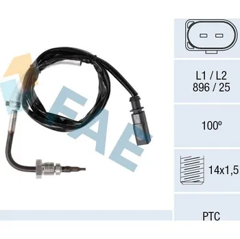 Čidlo automobilu Čidlo, teplota výfukových plynů FAE 68093