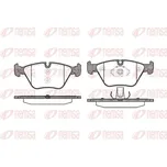 Sada brzdových destiček, kotoučová brzda REMSA 0963.00