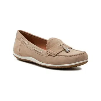 Dámské mokasíny Geox Mokasíny D Vega Moc D35DNA 00022 C6738 Hnědá 37