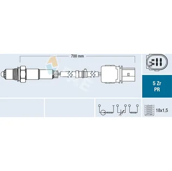 Lambda sonda Lambda sonda FAE 75158