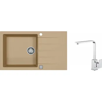 Granitový dřez SET ALVEUS CADIT 40/55 24140