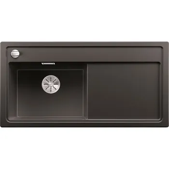 Granitový dřez Blanco ZENAR XL 6 S-F InFino Silgranit černá dřez vlevo s exc. bez přísl.