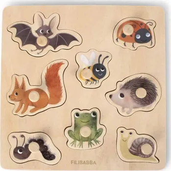 FILIBABBA dřevěné puzzle Forest Friends