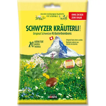 Přírodní produkt DOMACO Bylinné bonbony Bylinky bez cukru 75 g