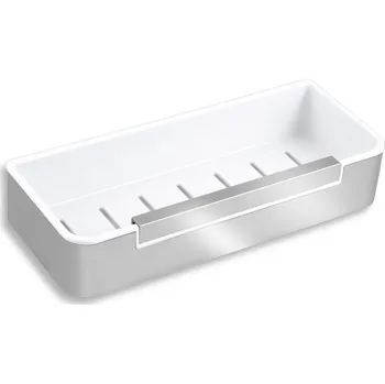 Novaservis Sprchová polička se stěrkou na sprchový kout 65577,4