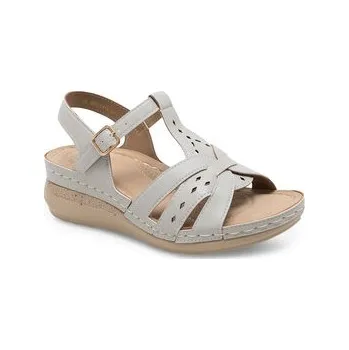 Dámská obuv Clara Barson Sandály WYL0510-25 Šedá 41