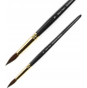 Umělecký štětec Štětec Roman Szmal Black Pearl na akvarel, velikost 9