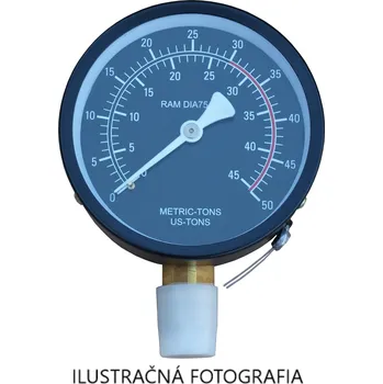dílenský stroj Carmax Manometr 20T Horizontální