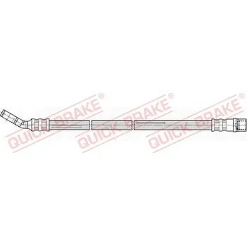 Brzdová hadice Brzdová hadice QUICK BRAKE 59.993