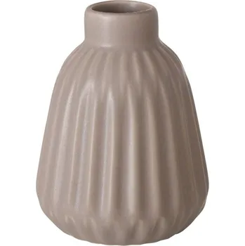 Váza Boltze Home Porcelánová dekorační váza Esko, béžová barva, matná