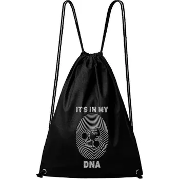 DOBRÝ TRIKO Bavlněný batoh Moto DNA Barva: Černá