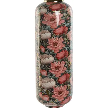 Váza Váza Home ESPRIT Vícebarevná Růžová Kov 25 x 25 x 69,3 cm