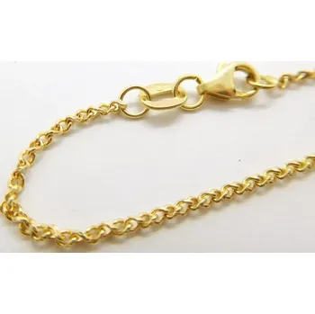Náramek Klenoty Budín Dámský pevný zlatý náramek ze žlutého zlata 585/1,41gr 18cm HK7103 (Klenoty Budín Dámský pevný zlatý náramek ze žlutého zlata 585/1,41gr 18cm HK7103)