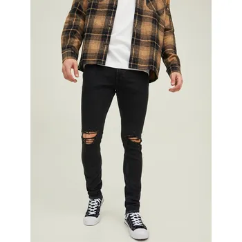 Oblečení a móda Džíny Jack and Jones Black Denim 1038657 32W XL
