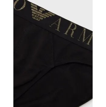Slipy Emporio Armani Underwear Slipy 1119602F595 Černá XL