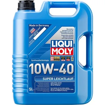 LIQUI MOLY Super Leichtlauf 10W-40, syntetický motorový olej 5 l LIQUI MOLY LI 9505