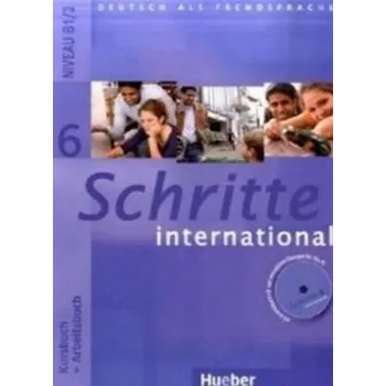 Německý jazyk Schritte international 6 Paket - ( Kursbuch, Arbeitsbuch, CZ Glossar) – Stefan Rahmstorf (DE)