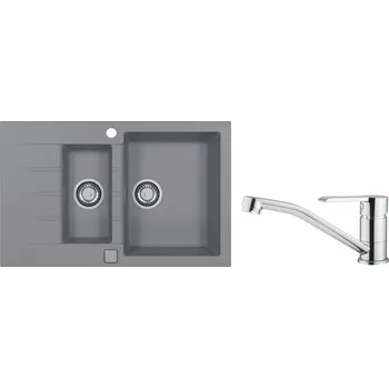 Granitový dřez SET ALVEUS CADIT 70 / 81 24111