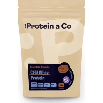 Protein Protein a Co Bezlaktózový CFM Whey Váha: 500 g, Vyber si z těchto lahodných příchutí: Chocolate brownie