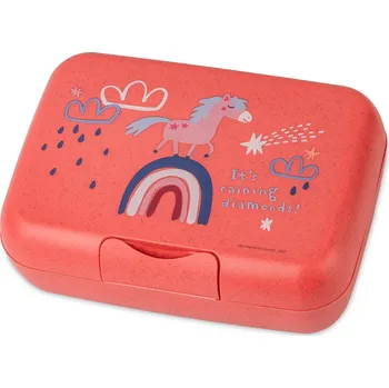 Svačinový box Svačinový box pro děti s přihrádkami DREAMS, červený, KOZIOL