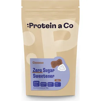Sportovní výživa ProteinaCo Zero Sugar Sweetener – ochucené sladidlo 300g Vyber si z těchto lahodných příchutí: Cinnamon