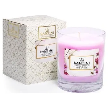 Svíčka Vonná svíčka SANTINI 200 g - PINK YVÉSSE