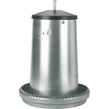 krmítko pro hospodářská zvířata Tubusové krmítko pro slepice, drůbež 18 l plechové násypné