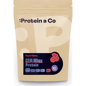 Protein ProteinaCo WHEY PROTEIN 80 1000 g Vyber si z těchto lahodných příchutí: Playful cherry