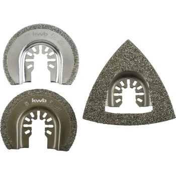 KWB sada příslušenství pro multifunkční brusku, 3 dílná