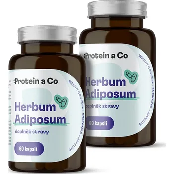 Spalovač tuku Protein a Co Herbum adiposum 1 + 1 za zvýhodněnou cenu