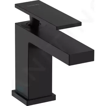 Hansgrohe Tecturis E Umyvadlová baterie s výpustí, CoolStart, EcoSmart, matná černá, 73004670