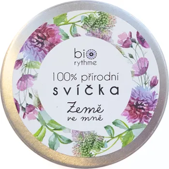 Svíčka Biorythme Přírodní svíčka Země ve mně 70 g