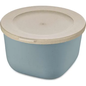 Dóza na potraviny Koziol Vzduchotěsná nádoba na potraviny CONNECT BOWL, 1 l, KOZIOL, modrá