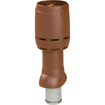 VILPE Větrací komínek na střechu 160 - cihlový