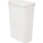 5five Simply Smart Vysoký koš na prádlo, 40 l, bílý
