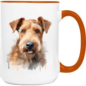 Hrnek velký barevný s potiskem Erdelteriér 2