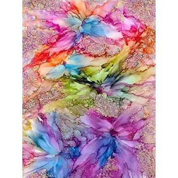 Obraz Malování Podle Čísel Obrázek k vymalování Květiny s dřevěným rámem