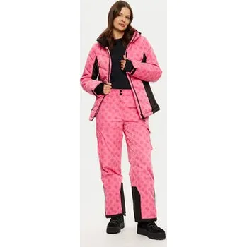 Guess Lyžařská bunda W4PL3N WH0K0 Růžová Regular Fit XS