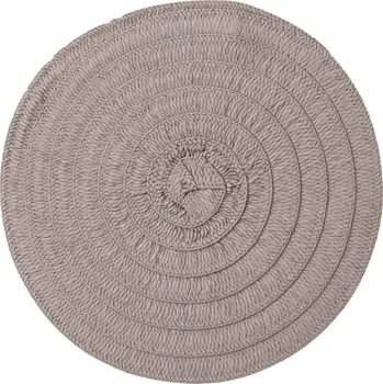 Secret de Gourmet Prostírání na stůl Olivia, Ø 38 cm, šedé