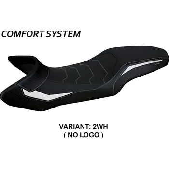 Moto sedlo TPZ Italia Potah sedla KTM 1290 Super Adventure R (21-23) Erice comfort model potah sedla: bez loga 2WH (white)