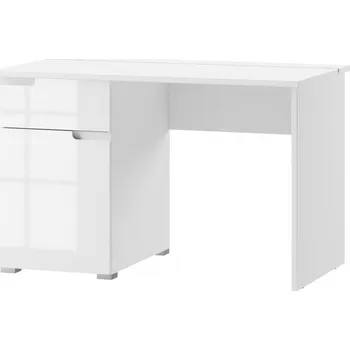 Psací stůl Psací stůl Selene 120 cm bílý lesk/mat